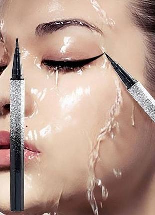 Водостойкая чёрная подводка suake black 01