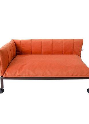Лежак вид джека вардо l (тканина теракотова)