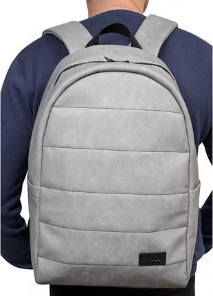 Рюкзак zard 0rt светло серый нубук