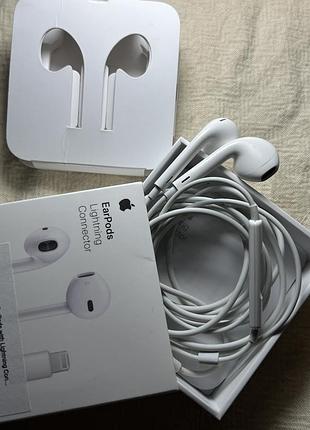 Оригінальні про водні навушники apple earpods