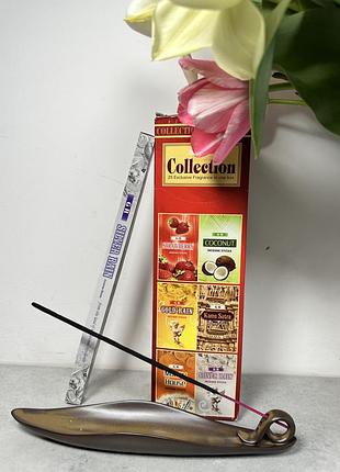 Аромапалочки та пахощі gr індія, 25 ароматів, ціна за 1 аромат на вибір, 8 паличок в упаковці срібний дощ