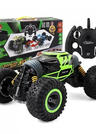 Трюковая машинка перевертыш на радиоуправлении leopard king 48 см