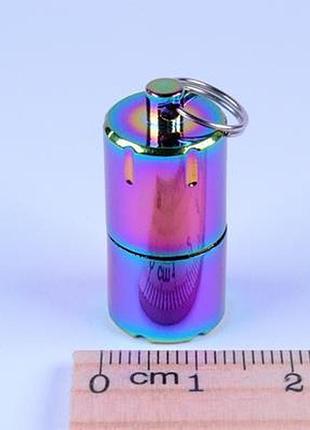 Запальничка-брелок бензинова (колір-хамелеон) арт. 02946