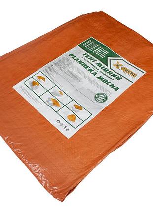 Тент 120 гр/м.кв. 3м х 5м "orange" тент садовый