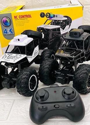 Позашляховик на радіокеруванні з hd камерою — wi-fi джип 4k, дистанційне керування, автоіграшка