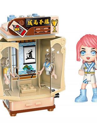 Конструктор bambi 34012-1/8 фигурка, аксессуары спортсменка