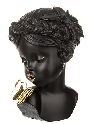 Ваза кашпо керамическая милая девочка 25х17х17 см 18700-011