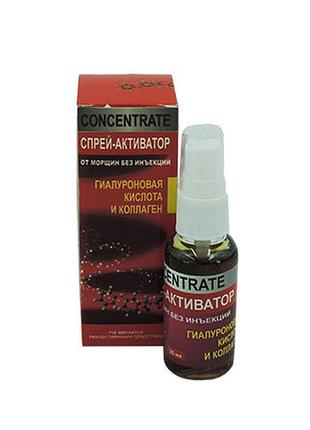 Гіалуронова кислота і колаген - спрей-активатор від зморшок