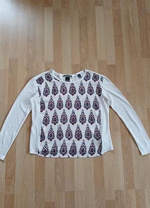 Трендовая женская блуза, лонгслив, свитшот maison scotch (scotch &amp; soda)