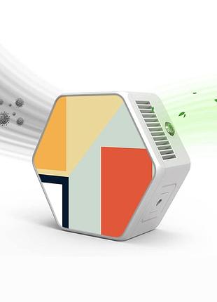 Очиститель воздуха diy, с функцией ионизацией и озонирования, модульный, бытовой, x6-100