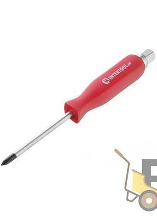 Викрутка ударна ph1х75 мм intertool ht-0486