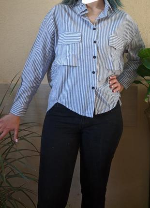 Рубашка в полоску