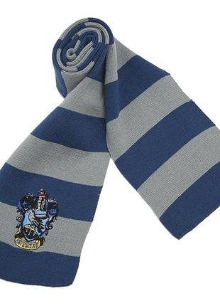 Шарф гарри поттер когтевран (синий с серым)