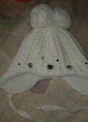 Шапка  детская зима