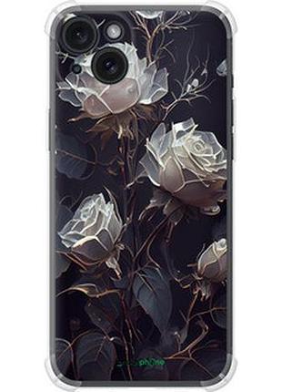 Чохол на iphone 15 plus троянди 2 "5550sp-3097-7673"