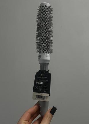 Брашинг expert blowout speed wavy bristles white&grey 25 мм