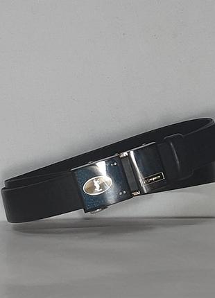 Ремень-автомат 01.065.003 (112 х 3,2 см) с перламутровой магнитной пряжкой