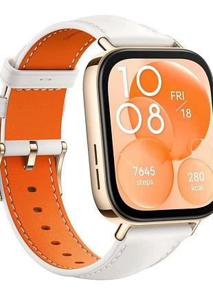 Huawei watch fit 3 leather white (slo-b19) смарт-годинник новий!!!