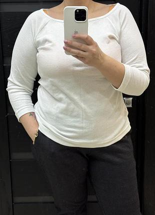 Базовий реглан, лонгслів, кофта вафельна, фактурна 100% бавовна