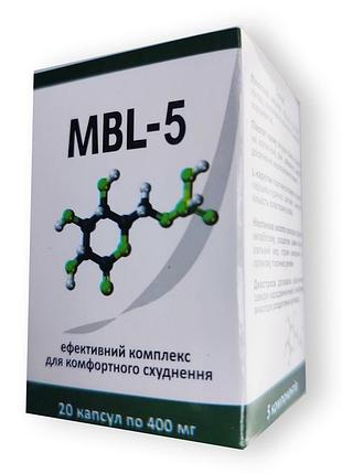 Mbl-5 - капсули для інтенсивного схуднення (мбл-5)