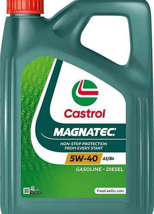 Мастило моторне castrol magnatec 5w40 4l, 4653270090