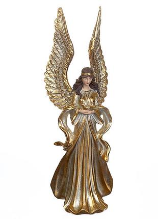 Статуэтка ангел с птичкой 32х10 см 16010-006
