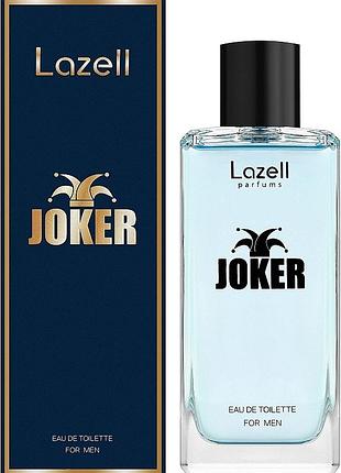 Jocker lazell 100 мл. туалетная вода мужская джокер лазел