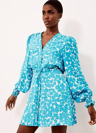 Плаття блакитне яскраве сукня літня