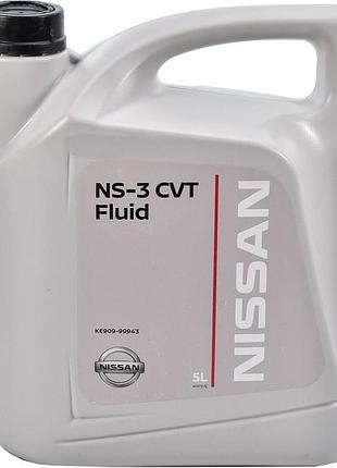 Олія трансмісії nissan cvt fluid ns3 5l, ke90999943