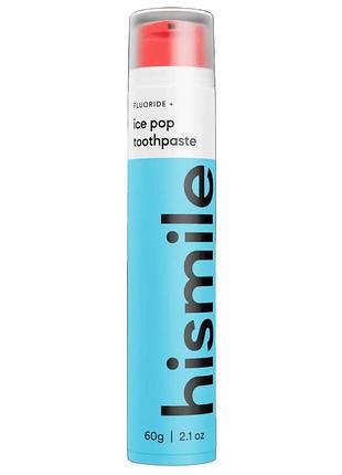 Зубная паста со вкусом фруктового мороженого hismile ice pop toothpaste 60 г