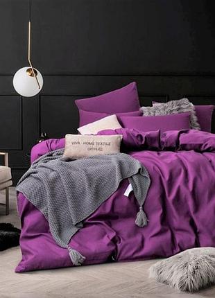 Постельное белье поплин орхидея двуспальный евро