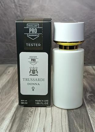 Уценка! женский парфюм trussardi donna trussardi tester pro (трусарди донна трусарди) 58 мл.