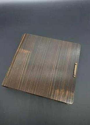 Декоративна дерев'яна скринька-купюрниця з фанери для грошей та прикрас. 18,5х17х3,5см / декоративна дерев'яна