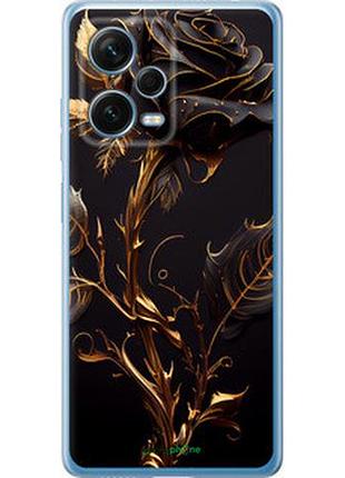 Чохол на xiaomi redmi note 12 pro+ 5g троянда 3 "5552u-3612-7673"