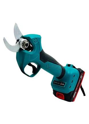 Аккумуляторный секатор в кейсе - электрические садовые ножницы