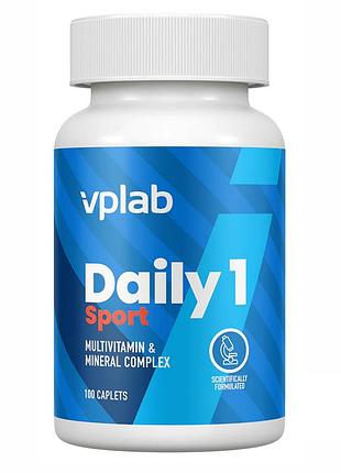 Мультивітаміни vplab daily 1 multivitamin 100 капсул