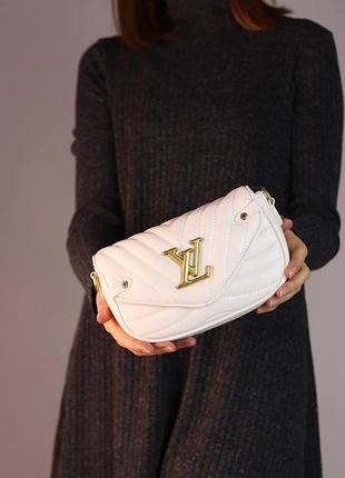 Louis vuitton multi pochette ivory