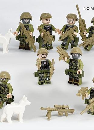 Конструктор фігурки чоловічки військові спецназ сша swat
