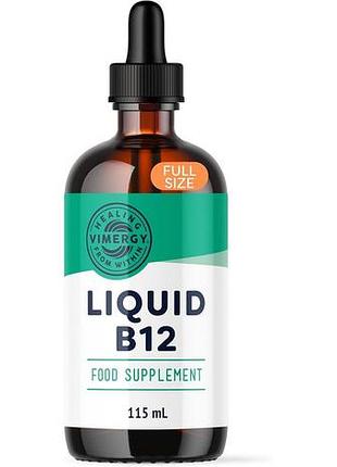 Витамин b12 vimergy liquid b12 жидкий, 115мл срок до 06/26