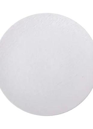 Тарілка сервірувальна порцелянова кругла 30 см біла hp-7-722
