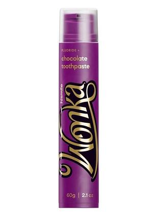 Зубна паста зі смаком шоколаду hismile wonka chocolate toothpaste, 60 г