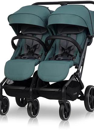 Коляска для двойни easy-go echo 2024 зеленый