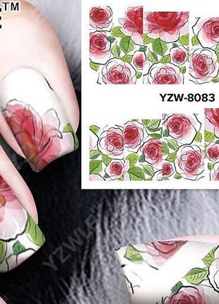 Наклейки для ногтей stz-381