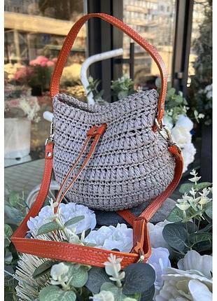 Женская плетеная сумка берри lonska bags