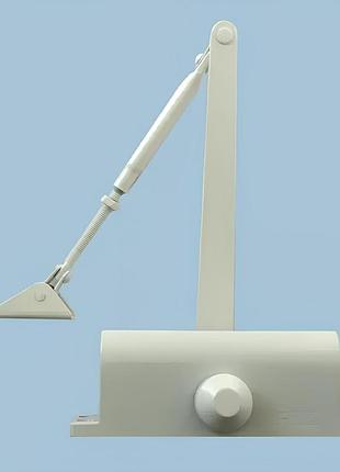 Доводчик дверной rd 1000, универсальный, белый. yousf