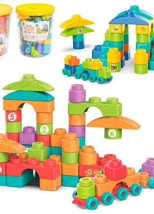 Конструктор наліпки, 2види, в колбі/відро jx6885-6889