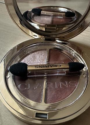 Clarins ombre 4 couleurs 03 flame тени