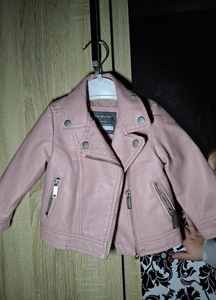 Косуха лежанка розовая для девочки