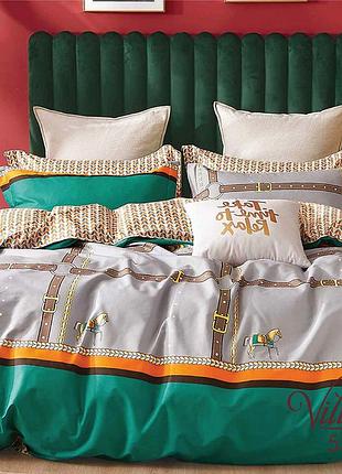 Постільна білизна сатин 552 viluta двоспальний