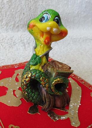Змея статуэтка символ 2025 сувенир подарок новогодний год змеи статуэтки